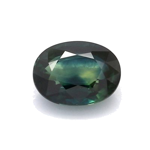1.85 carat GREEN BRILLIANTSTEP cut Oval Safyras (1)
