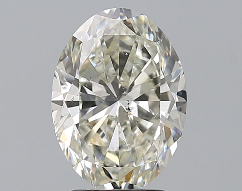 2.73 carat J-SI2 Natūralus Oval Deimantas (1)