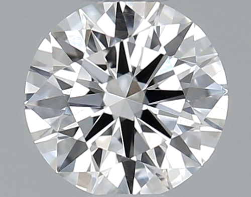 0.43 carat F-VVS2 Excellent cut Natūralus Round Deimantas (1)