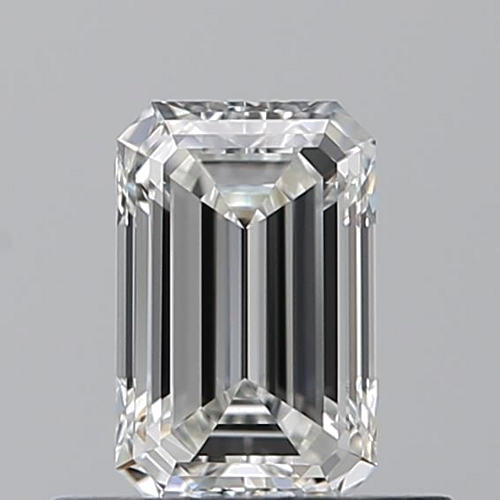 0.53 carat G-VVS1 Natūralus Emerald Deimantas (1)