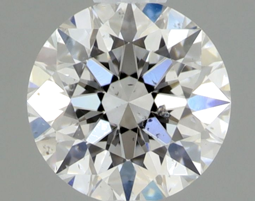 0.38 carat F-SI2 Excellent cut Natūralus Round Deimantas (1)