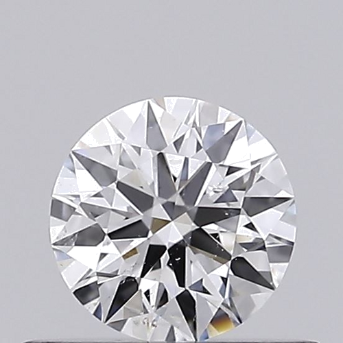 0.36 carat D-SI2 Very Good cut Natūralus Round Deimantas (1)