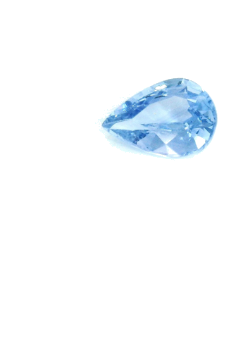 0.7 carat BLUE Pear Safyras (1)