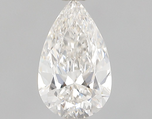 0.7 carat D-VS2 Natūralus Pear Deimantas (1)