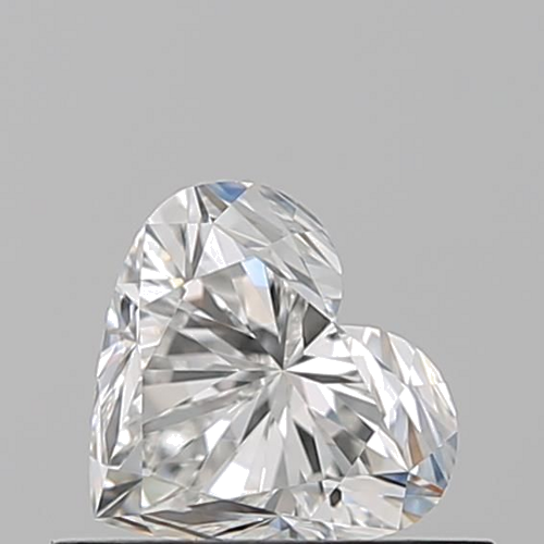 0.51 carat G-VVS1 Natūralus Heart Deimantas (1)