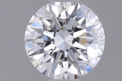 0.54 carat D-SI1 Excellent cut Natūralus Round Deimantas (1)