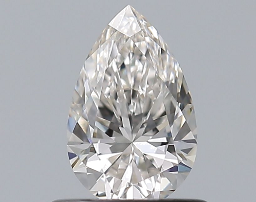 0.58 carat G-VVS1 Natūralus Pear Deimantas (1)