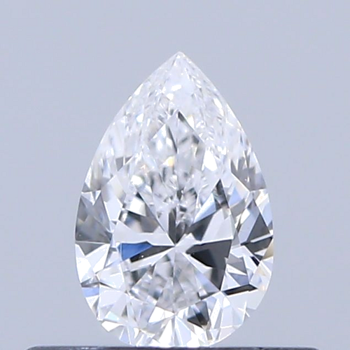 0.3 carat D-VS2 Natūralus Pear Deimantas (1)