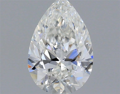 0.41 carat H-VVS2 Natūralus Pear Deimantas (1)