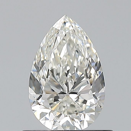 0.7 carat I-VVS2 Natūralus Pear Deimantas (1)