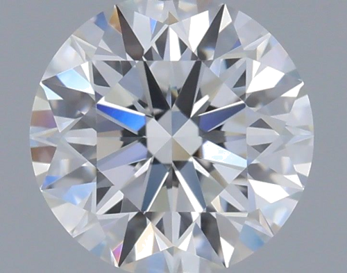 0.5 carat F-VVS1 Excellent cut Natūralus Round Deimantas (1)