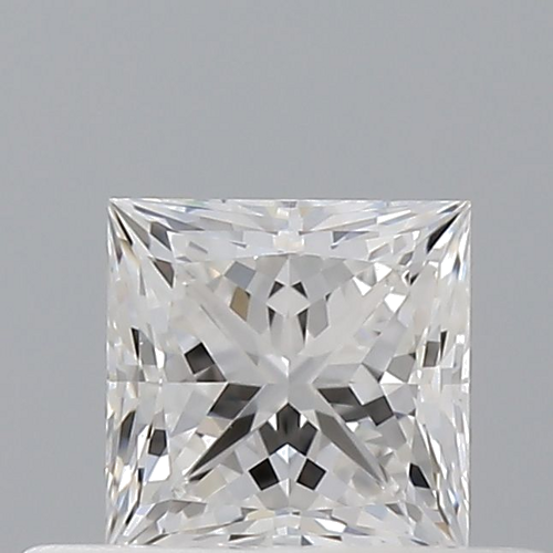0.41 carat E-VVS2 Natūralus Princess Deimantas (1)