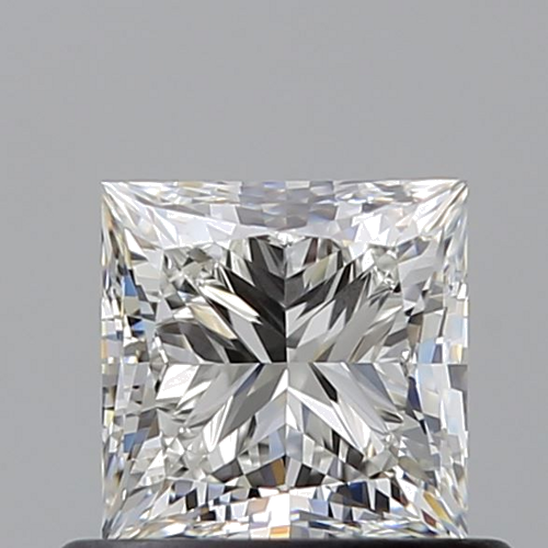 0.7 carat H-VVS2 Natūralus Princess Deimantas (1)