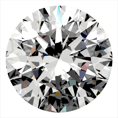 0.31 carat E-VS1 Excellent cut Natūralus Round Deimantas (1)