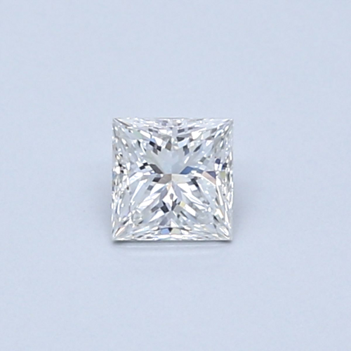 0.31 carat E-VVS2 Natūralus Princess Deimantas (1)