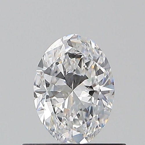 0.5 carat D-VVS2 Natūralus Oval Deimantas (1)