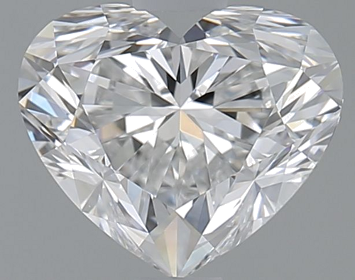 1.51 carat E-VS1 Natūralus Heart Deimantas (1)