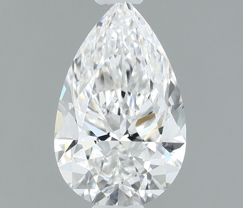 0.5 carat D-VVS1 Natūralus Pear Deimantas (1)