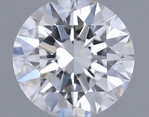 0.18 carat F-VVS2 Excellent cut Natūralus Round Deimantas (1)
