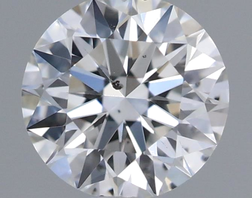 0.4 carat F-SI2 Excellent cut Natūralus Round Deimantas (1)