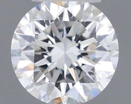 0.21 carat F-VVS2 Very Good cut Natūralus Round Deimantas (1)