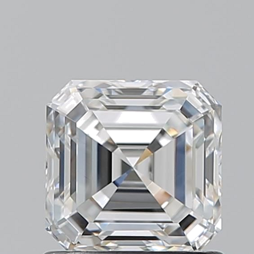 1.05 carat G-VVS2 Natūralus Asscher Deimantas (1)