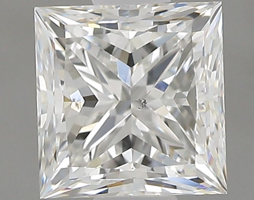 0.7 carat G-VS2 Natūralus Princess Deimantas (1)