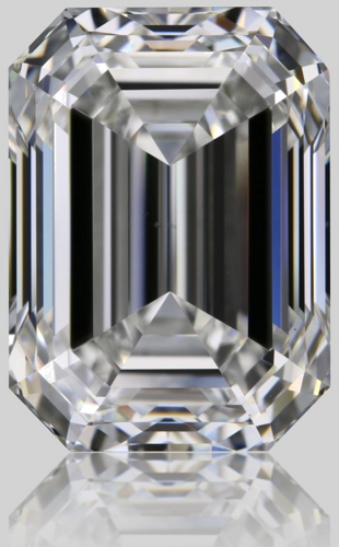2.51 carat F-VS1 Natūralus Emerald Deimantas (1)