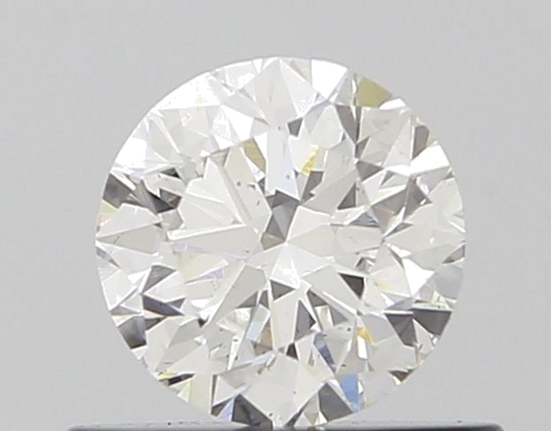 0.5 carat F-SI1 Very Good cut Natūralus Round Deimantas (1)
