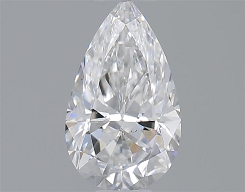 0.35 carat E-SI1 Natūralus Pear Deimantas (1)