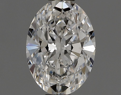 0.53 carat F-VS1 Natūralus Oval Deimantas (1)