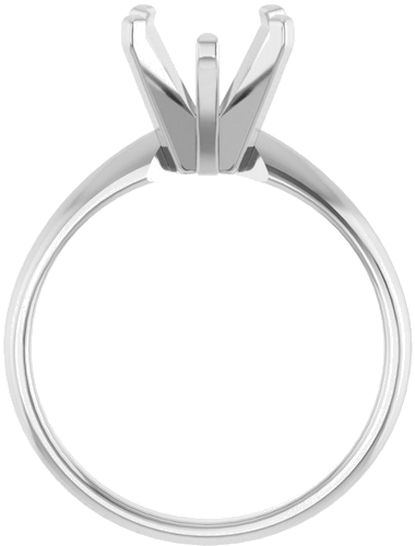 Sužadėtuvių Žiedas „Solitaire“ 14k white gold Pear 11mm x 7mm (2)