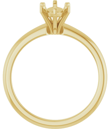 Sužadėtuvių Žiedas 14k yellow gold Marquise 10mm x 5mm (2)