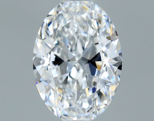 0.5 carat D-VVS2 Natūralus Oval Deimantas (1)