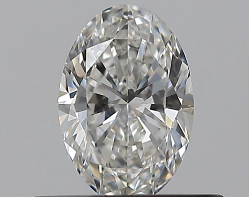 0.4 carat F-VVS1 Natūralus Oval Deimantas (1)