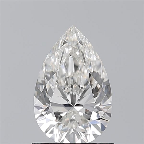 1.01 carat H-VS1 Natūralus Pear Deimantas (1)