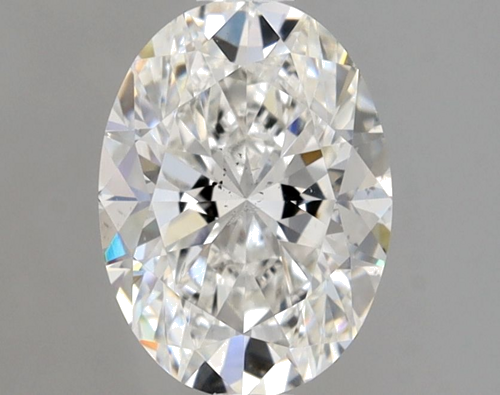 1.0 carat G-SI1 Natūralus Oval Deimantas (1)