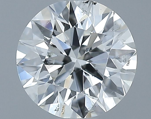 0.5 carat I-SI2 Excellent cut Natūralus Round Deimantas (1)
