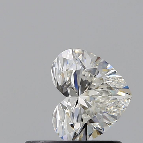 0.53 carat I-VVS1 Natūralus Heart Deimantas (1)