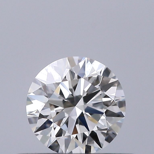 0.42 carat F-VVS2 Excellent cut Natūralus Round Deimantas (1)