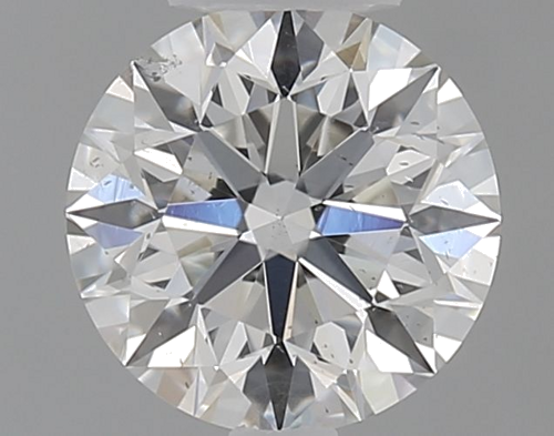 0.56 carat G-SI1 Excellent cut Natūralus Round Deimantas (1)