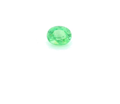 0.46 carat GREEN Oval Garnet (1)