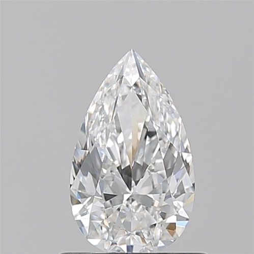 0.71 carat E-IF Natūralus Pear Deimantas (1)