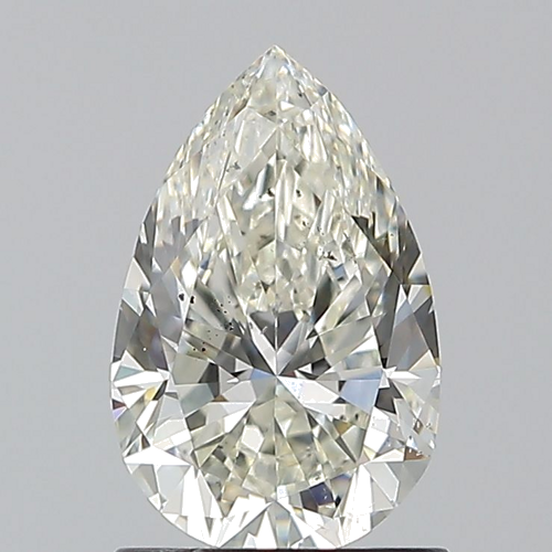 1.2 carat J-SI1 Natūralus Pear Deimantas (1)
