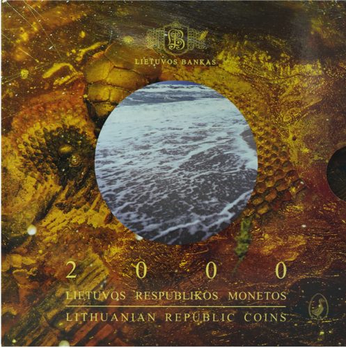 2000 Lietuva BU latu monētu kolekcija (1)