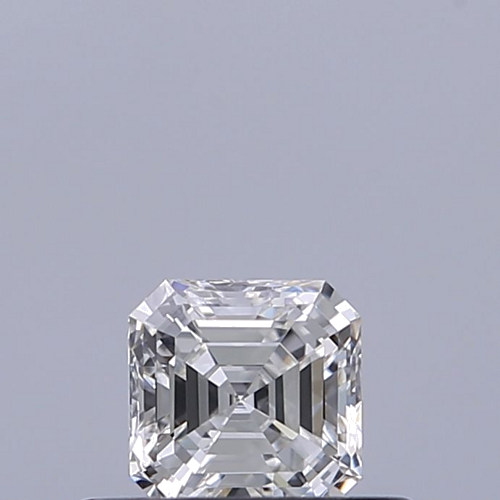 0.3 carat F-VVS2 Natūralus Asscher Deimantas (1)