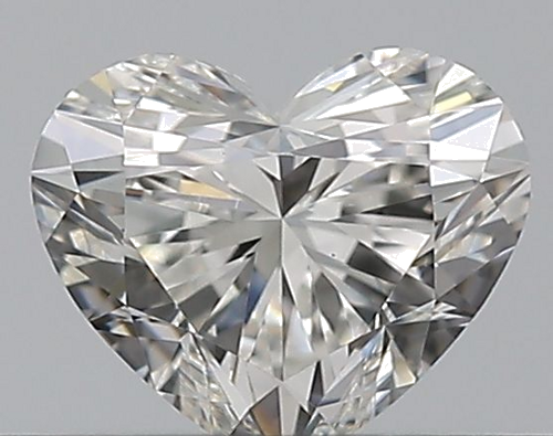 0.35 carat G-VS2 Natūralus Heart Deimantas (1)