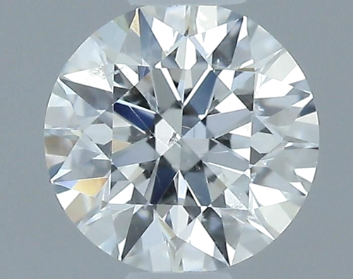 0.42 carat F-SI2 Excellent cut Natūralus Round Deimantas (1)