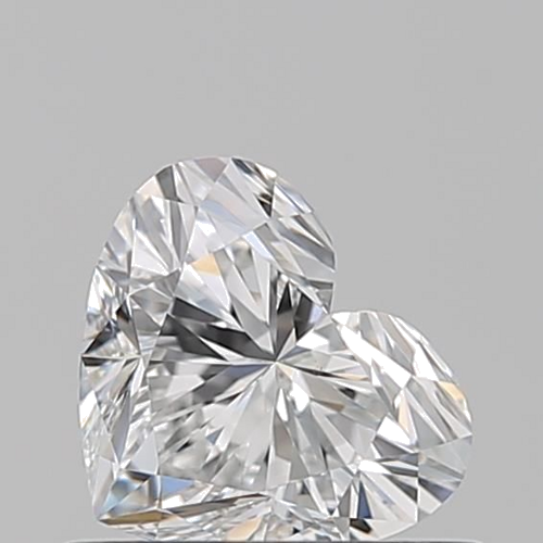 0.6 carat F-VS1 Natūralus Heart Deimantas (1)