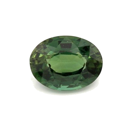 1.74 carat GREEN BRILLIANTSTEP cut Oval Safyras (1)